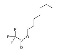 heptyl trifluoromethanesulfinate结构式