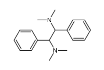 N,N,N',N'-tetramethyl-1,2-diphenylethane-1,2-diamine Structure