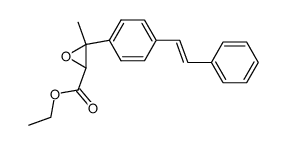Ethyl-β-methyl-β-4-styrylphenylglycidat结构式