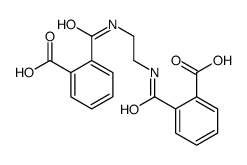 2-[2-[(2-carboxybenzoyl)amino]ethylcarbamoyl]benzoic acid结构式