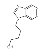 1H-Benzimidazole-1-butanol(9CI) Structure