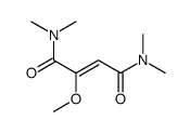 2-methoxy-N,N,N',N'-tetramethylbut-2-enediamide Structure