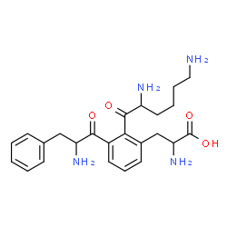 phenylalanyl-lysyl-phenylalanine结构式