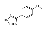 5-(4-Methoxy-phenyl)-1H-[1,2,4]triazole Structure