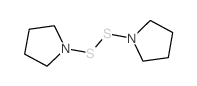 Pyrrolidine,1,1'-dithiobis- (9CI)结构式