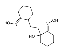 2-hydroxy-2,2'-ethanediyl-bis-cyclohexanone dioxime结构式