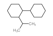 1-cyclohexyl-2-propan-2-yl-cyclohexane Structure