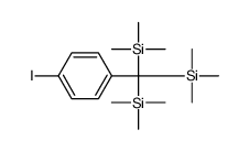[(4-iodophenyl)-bis(trimethylsilyl)methyl]-trimethylsilane结构式