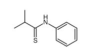 methyl-2 N-phenyl propanethioamide Structure