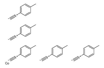 cobalt,1-isocyano-4-methylbenzene Structure