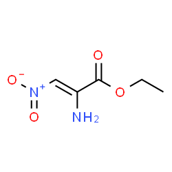 2-Propenoic acid,2-amino-3-nitro-,ethyl ester Structure