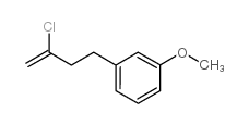 2-CHLORO-4-(3-METHOXYPHENYL)-1-BUTENE结构式
