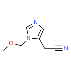 1H-Imidazole-5-acetonitrile,1-(methoxymethyl)-(9CI) picture