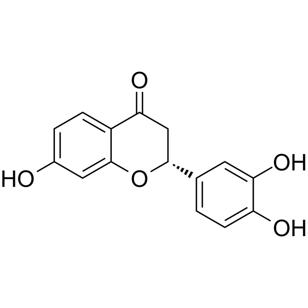 (+)-Butin Structure