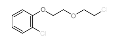 1-chloro-2-[2-(2-chloroethoxy)ethoxy]benzene结构式