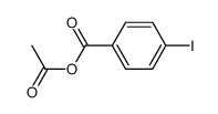 acetic 4-iodobenzoic anhydride Structure