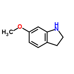 6-methoxy-2,3-dihydro-1h-indole Structure