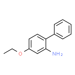 2-Biphenylamine,4-ethoxy-(5CI) structure