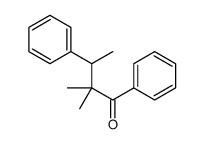 2,2-dimethyl-1,3-diphenylbutan-1-one Structure