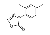 4-(2,4-Dimethylphenyl)-1,3,2-oxathiazolylium-5-olat结构式