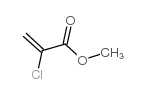 2-氯丙烯酸甲酯结构式