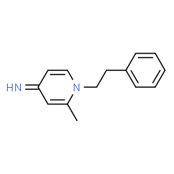 2-Picoline,1,4-dihydro-4-imino-1-phenethyl-(8CI) structure