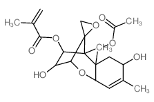 15-acetoxy-4β-(methacryloyloxy)scirpene-3α,8β-diol Structure