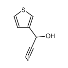 3-thienyl cyanohydrin Structure