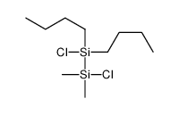 dibutyl-chloro-[chloro(dimethyl)silyl]silane Structure