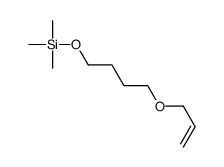 trimethyl(4-prop-2-enoxybutoxy)silane Structure