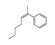 (Z)-hept-2-en-2-ylbenzene结构式