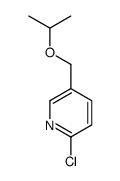 2-chloro-5-(propan-2-yloxymethyl)pyridine结构式