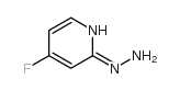 4-Fluoro-2-hydrazinylpyridine Structure