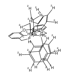 [3,3'-oxybis[((diphenylphosphino)methyl)benzen]ato(2-)-C2,C2',P,P'-d19]platinum(II) Structure