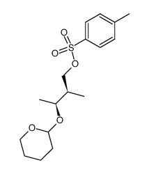 (2R,3S)-2-methyl-3-(3,4,5,6-tetrahydro-2H-pyran-2-yloxy)butyl 4-methylbenzenesulfonate Structure