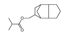(Octahydro-4,7-methano-1H-inden-5-yl)methyl isobutyrate结构式