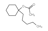 (1-pentylcyclohexyl) acetate结构式