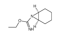 ethyl (1R,6S)-7-azabicyclo[4.1.0]heptane-7-carbimidate结构式