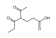 4-acetyl-5-oxoheptanoic acid结构式