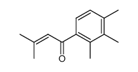 3-methyl-1-(2,3,4-trimethyl-phenyl)-but-2-en-1-one结构式