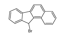 11-bromo-11H-benzo[a]fluorene结构式