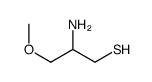 2-amino-3-methoxypropane-1-thiol Structure