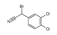2-bromo-2-(3,4-dichlorophenyl)acetonitrile Structure