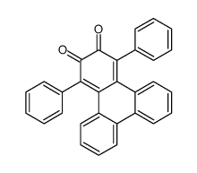 1,4-diphenyltriphenylene-2,3-dione结构式