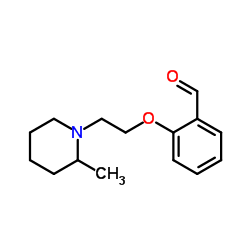 2-[2-(2-METHYL-PIPERIDIN-1-YL)-ETHOXY]-BENZALDEHYDE结构式