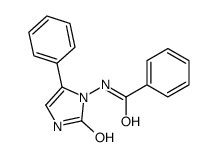 N-(2-oxo-4-phenyl-1H-imidazol-3-yl)benzamide结构式