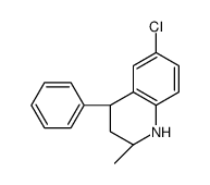 (2S,4S)-6-chloro-2-methyl-4-phenyl-1,2,3,4-tetrahydroquinoline Structure