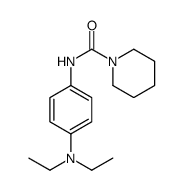 N-[4-(diethylamino)phenyl]piperidine-1-carboxamide结构式