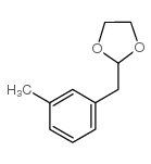 1-(1,3-DIOXOLAN-2-YLMETHYL)-3-METHYLBENZENE结构式