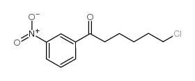 6-CHLORO-1-(3-NITROPHENYL)-1-OXOHEXANE结构式